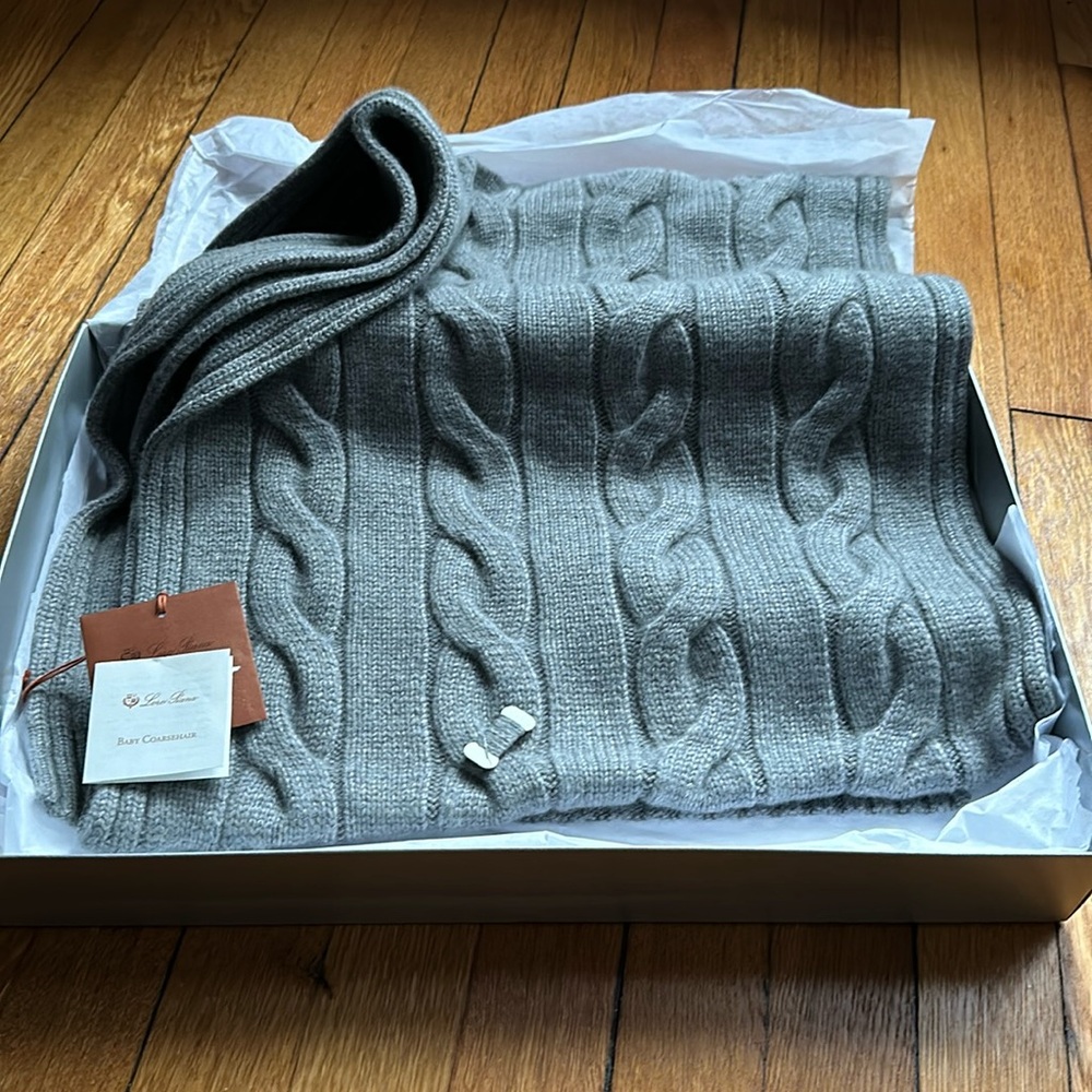 Loro Piana Napier Scarf